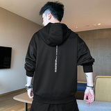 3秋季卫衣男时尚休闲卫衣潮流圆领带帽上衣A074-AW913-P35，男装卫衣，星座210-1