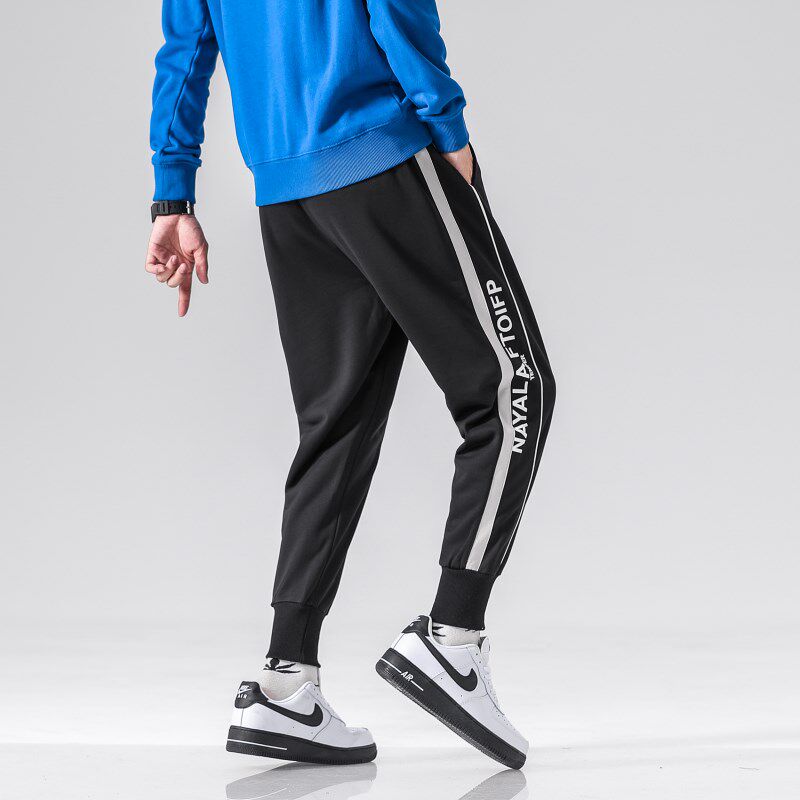 秋季卫裤男青少年潮流时尚休闲裤潮流卫裤A074-AK019-P35，男装休闲裤，星座210-1