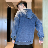 秋季卫衣男牛仔卫衣时尚休闲卫衣A074-NZ923-P60，男装卫衣，星座210-1