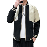 1秋季夹克男开衫夹克外套青少年潮流休闲夹克A074-JK1803-P60，男装夹克，星座210-1