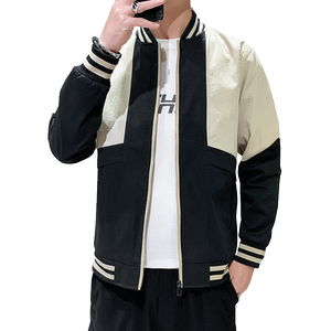 秋季夹克男 开衫夹克外套青少年潮流休闲夹克A074-JK1803-P60图片