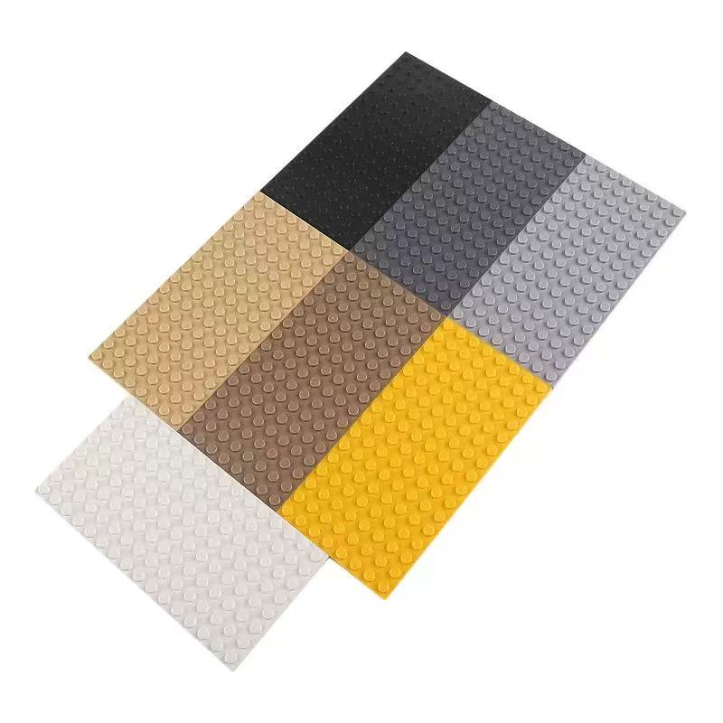 兼容乐高 92438 8x16 小颗粒双面底板建筑散装拼接配件底盘零件