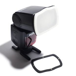 兼容神牛V850闪光灯磁吸色片固定配件柔光罩附件V1 TT520 TT600