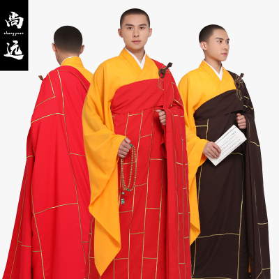 尚远祖衣袈裟木勾环金线刺绣双层七忏衣服饰僧服唐僧僧装僧衣