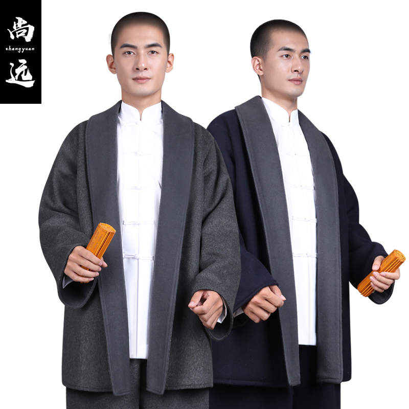 尚远冬季加厚保暖打坐禅修披肩