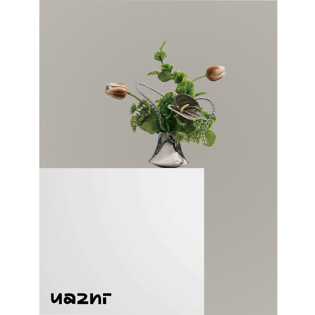 花小只现代艺术设计绿植摆件图片