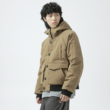 原B429山一商店-234YR04241飞行夹克羽绒服新标90绒P300-K458，男装羽绒服，电商S003