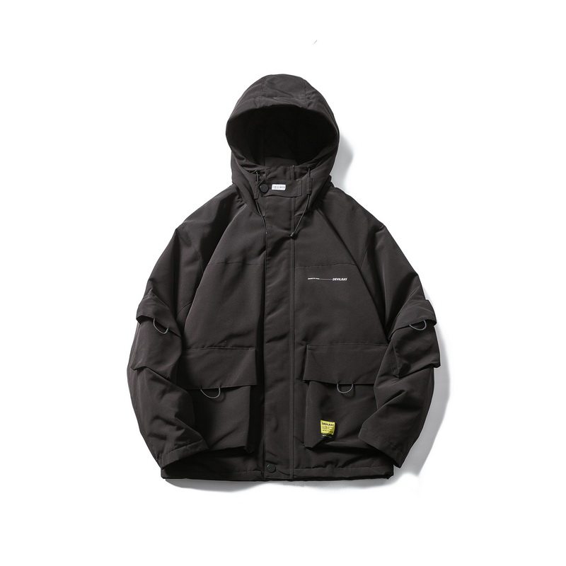 DEVILRAY山一2025冬季新款挡风冲锋棉衣棉服-MY087/P170258,男装棉衣,电商S003