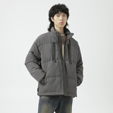 原B429山一商店-234YR00117压褶侧拉链羽绒服新标90绒P300-K428，男装羽绒服，电商S003