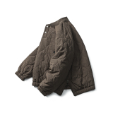 山一商店24冬244MY09240防水复古街头棒球领套头棉服P112K188，男装棉衣，电商S003