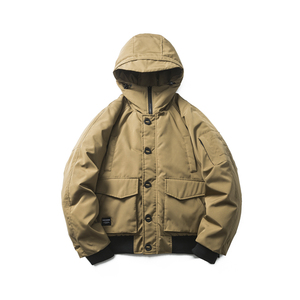 原B429山一商店-234YR04241飞行夹克羽绒服新标90绒P300-K458图片