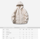 原B429山一商店-234MY07231兔毛绒刺绣连帽棉服P200-K268，男装棉衣，电商S003
