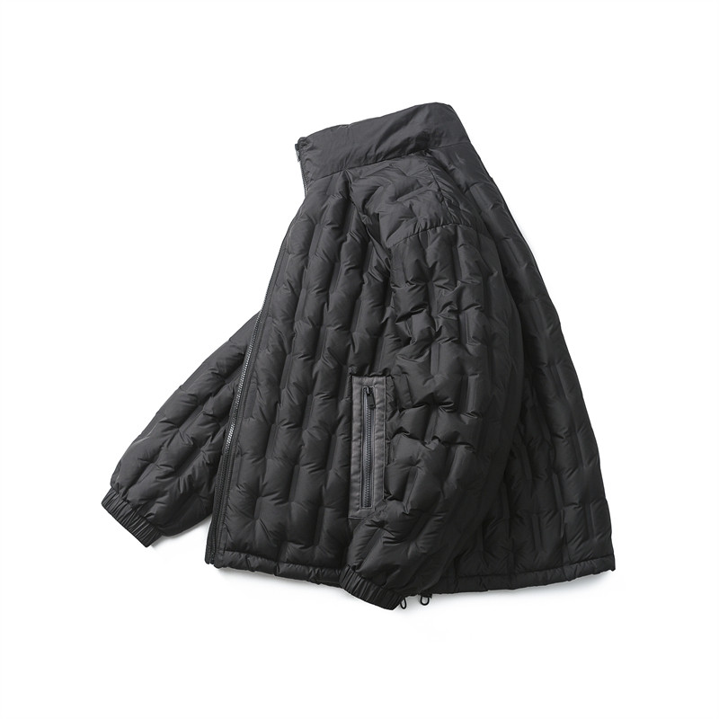 NR234YR09299直冲压印拼皮羽绒服新标90绒P275-K378,男装羽绒服,电商S003