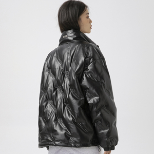原B429山一商店-234YR09301皮料无缝羽绒服新标70绒P330-K508图片