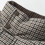 山一商店24冬244YR07153千鸟格针织绒感90白鸭绒羽绒服P310K458，男装羽绒服，电商S003