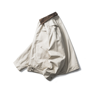 山一商店 243JK09177 经典底特律撞色领工装夹克P125 K178秋季图片
