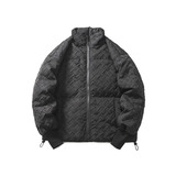 DEVILRAY山一冬新标编制工艺立领大码羽绒服YR376-P350控430，男装羽绒服，电商S003