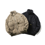 DEVILRAY山一冬季多袋工装砂洗夹克式棉服-MY105/P155228，男装夹克，电商S003