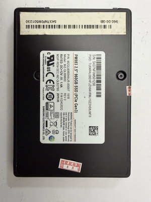 三星 PM983  960G U.2固态硬盘服务器NVME  PCIE U.2 SSD硬盘
