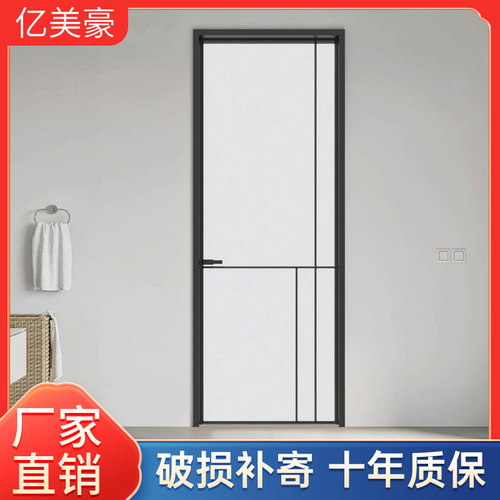 工厂定制衣柜门钢化玻璃简约移门