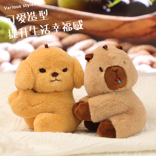 乐吉儿磁吸小动物卡皮巴拉公仔