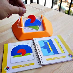 小乖蛋五颜六色儿童空间思维逻辑训练益智慧拼版 玩具游戏闯关桌游