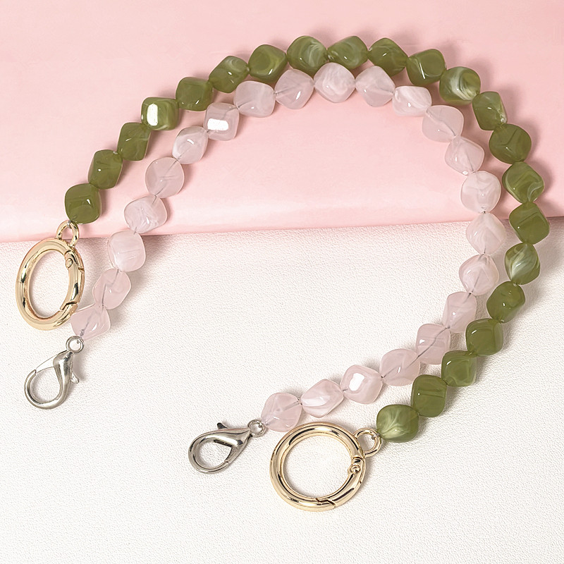 异形巴洛克串珠包包链条手提手拎腋下肩带手工百搭装饰手机链替换