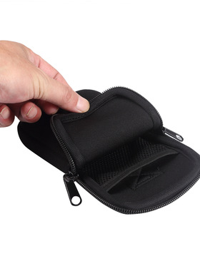 适用于放5寸6寸7寸华为no手机包竖防水面料手机套超薄腰包穿皮带