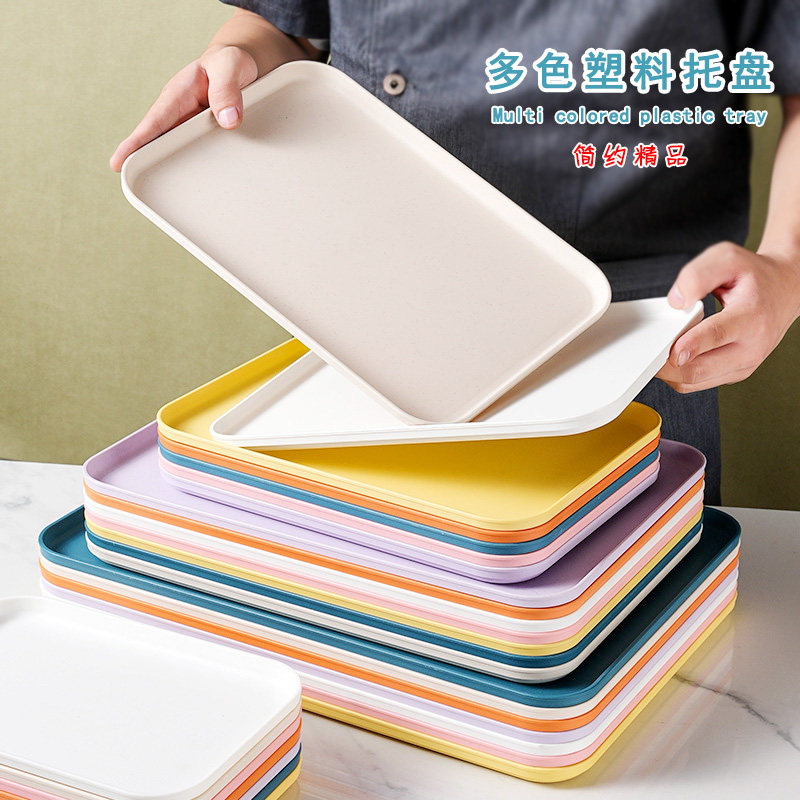 热销爆款大促长形塑料花盆托盘图片