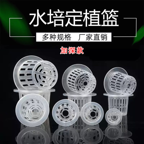 热销爆款加深定植篮水培定植篮