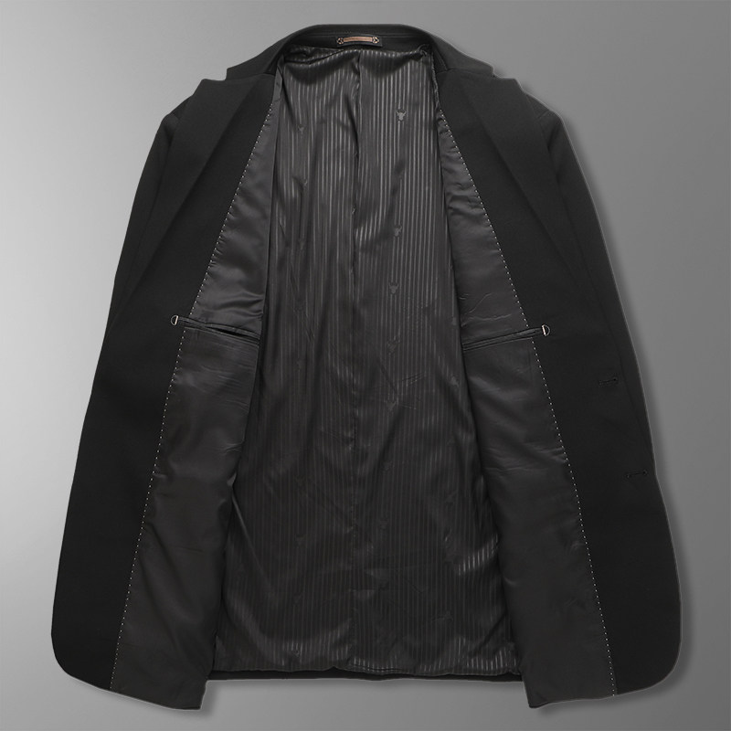 加肥加大码男士西服套装正装结婚礼服外套胖子西装裤职业服两件套