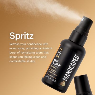 Manscaped-男士腰下复苏抬头保湿提神爽肤水喷雾腹股沟除臭中和剂