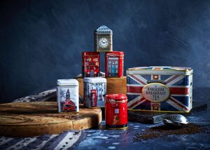 New English Teas 英国进口迷你英式罐装茶6罐装 150g 送礼收藏