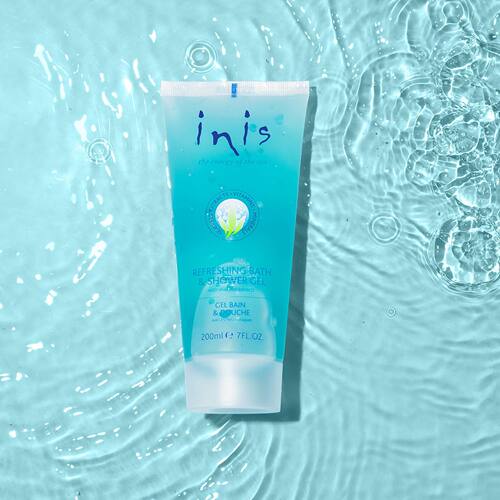 Inis - 男女通用海洋活力清爽沐浴露无硫酸盐沐浴乳海洋清新香型