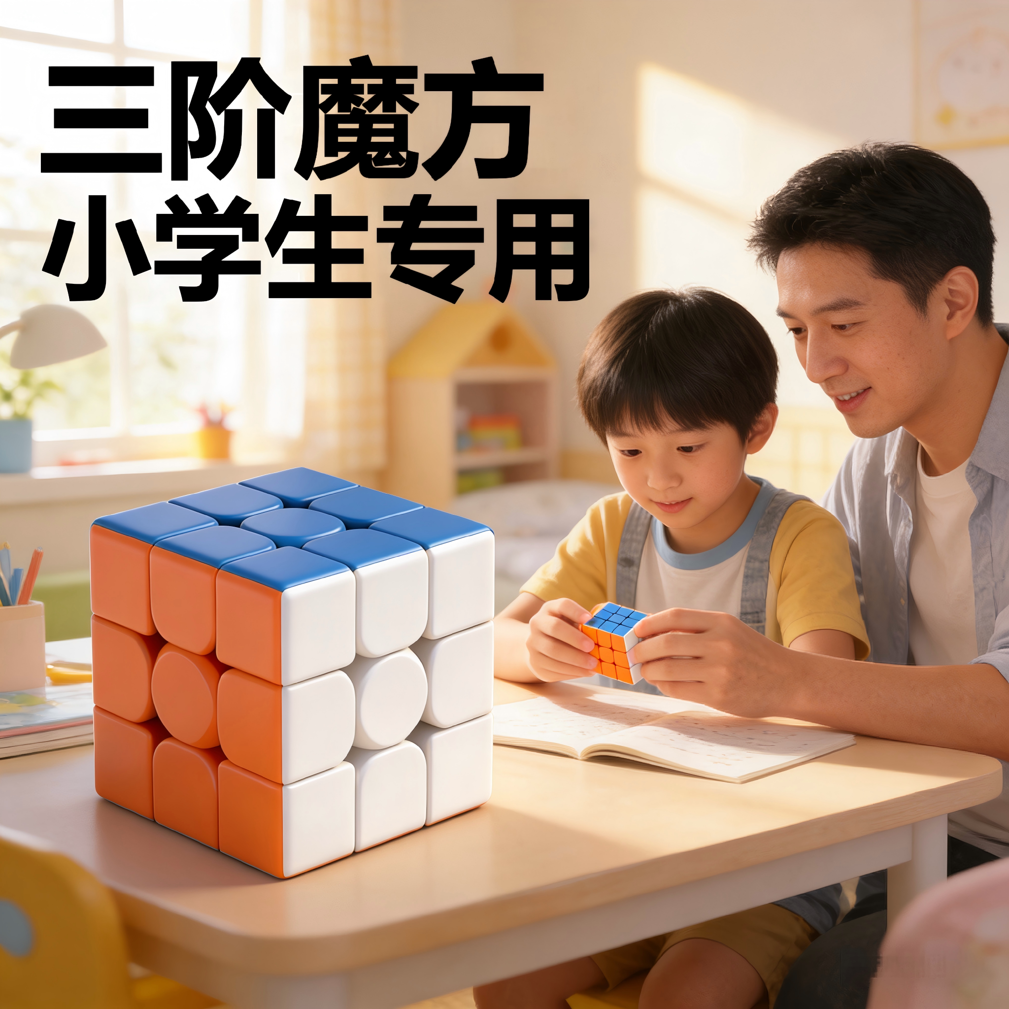 【小学生专用】三阶磁力魔方图片