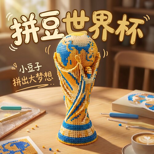 拼豆全套工具材料包无毒无甲醛