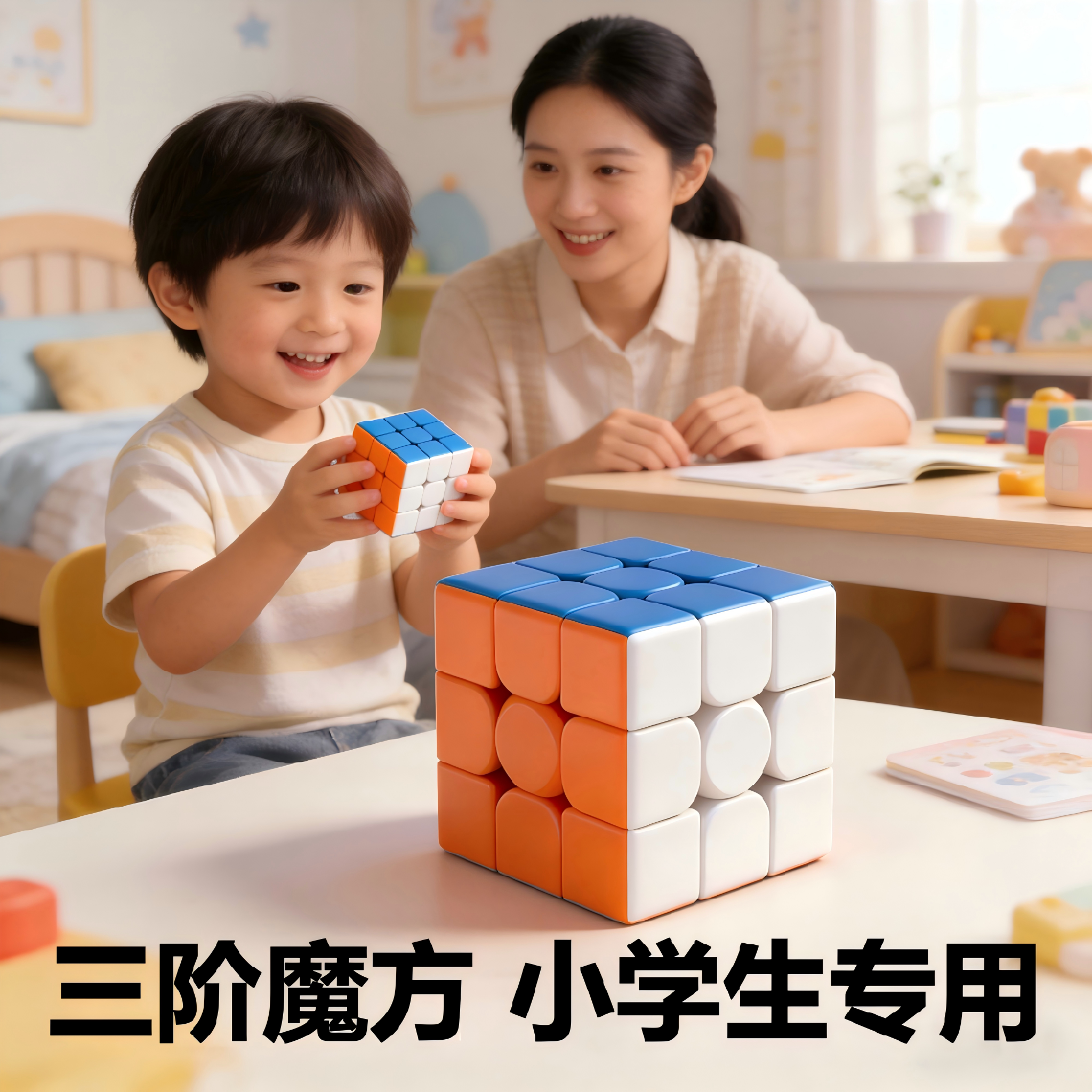 【小学生专用】三阶磁力魔方图片