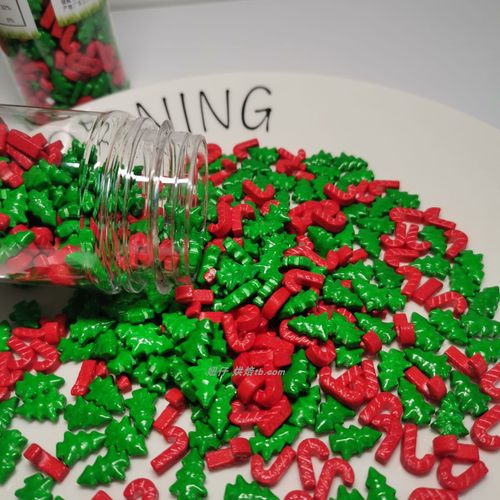 万圣节蛋糕烘焙装饰糖圣诞糖珠