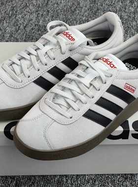 Adidas阿迪达斯COURT 2.0男女低帮防滑复古运动休闲板鞋JS3003