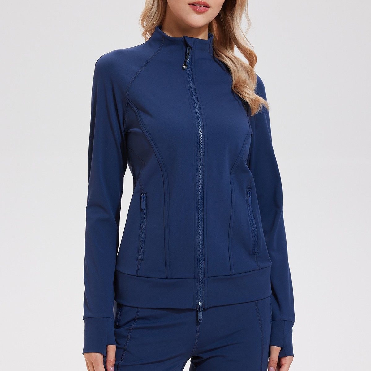 瑜伽外套立领拉链户外网球运动骑行健身跳操广场舞普拉提夹克上衣,运动服/休闲服装,运动POLO衫,淘宝优惠券,粉丝福利购,淘宝优惠卷