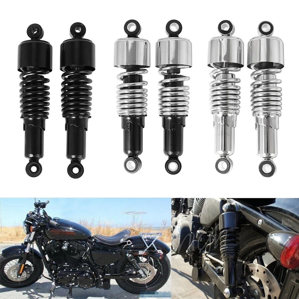 适用哈雷改装短减震器 运动者 硬汉883 1200 72后避震器 短避震器