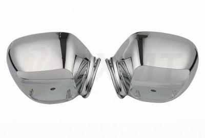 适用本田金翼GL1800摩托车改装配件后视镜盖倒车镜罩外壳01-17年