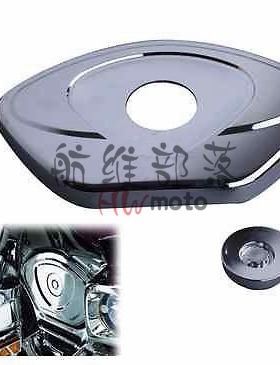 适用于 金翼GL1800 01-13 F6B 13-15 发动机触发点火 边盖 电镀件