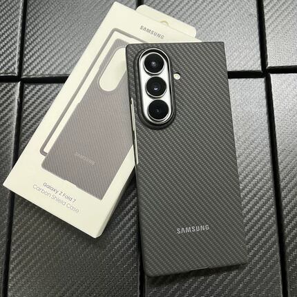 适用于三星ZFold7凯夫拉纹官方同款保护壳W26超薄碳纤维纹路zfold7送钢化膜高档轻奢