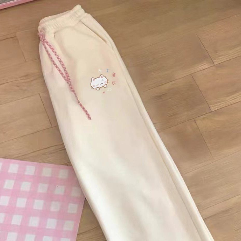 女童春秋款裤子2025新款