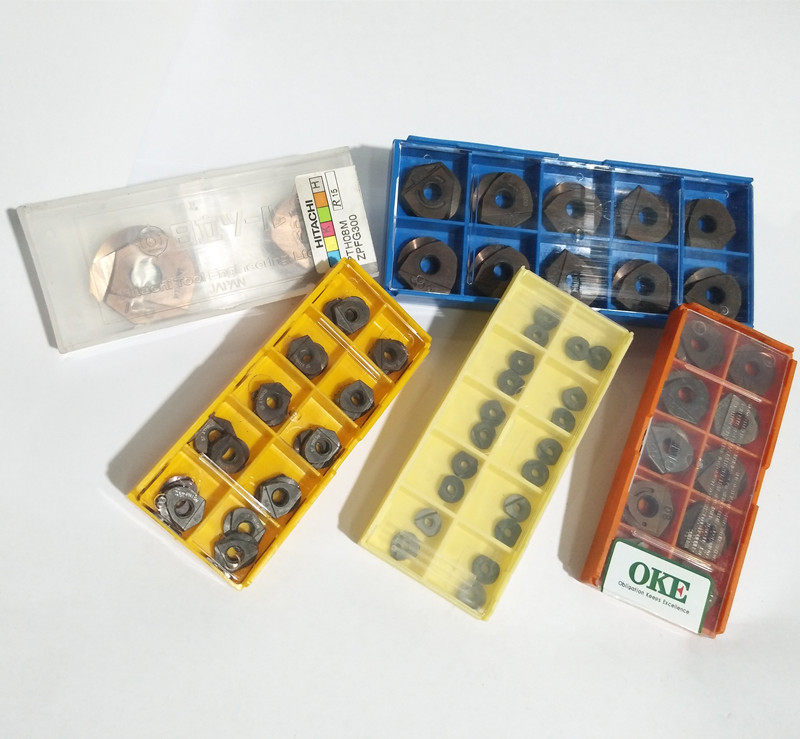 进口二手瓦尔特,日立,黛杰,三菱精铣刀片球形刀片半圆数控刀片