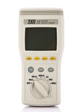台湾泰仕TES33S便携式电池内阻电压测试仪 蓄锂电池分析检测仪