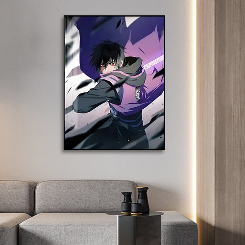 刺客伍六七led灯装饰画二次元卧室发光挂画床头壁画动漫房间装饰