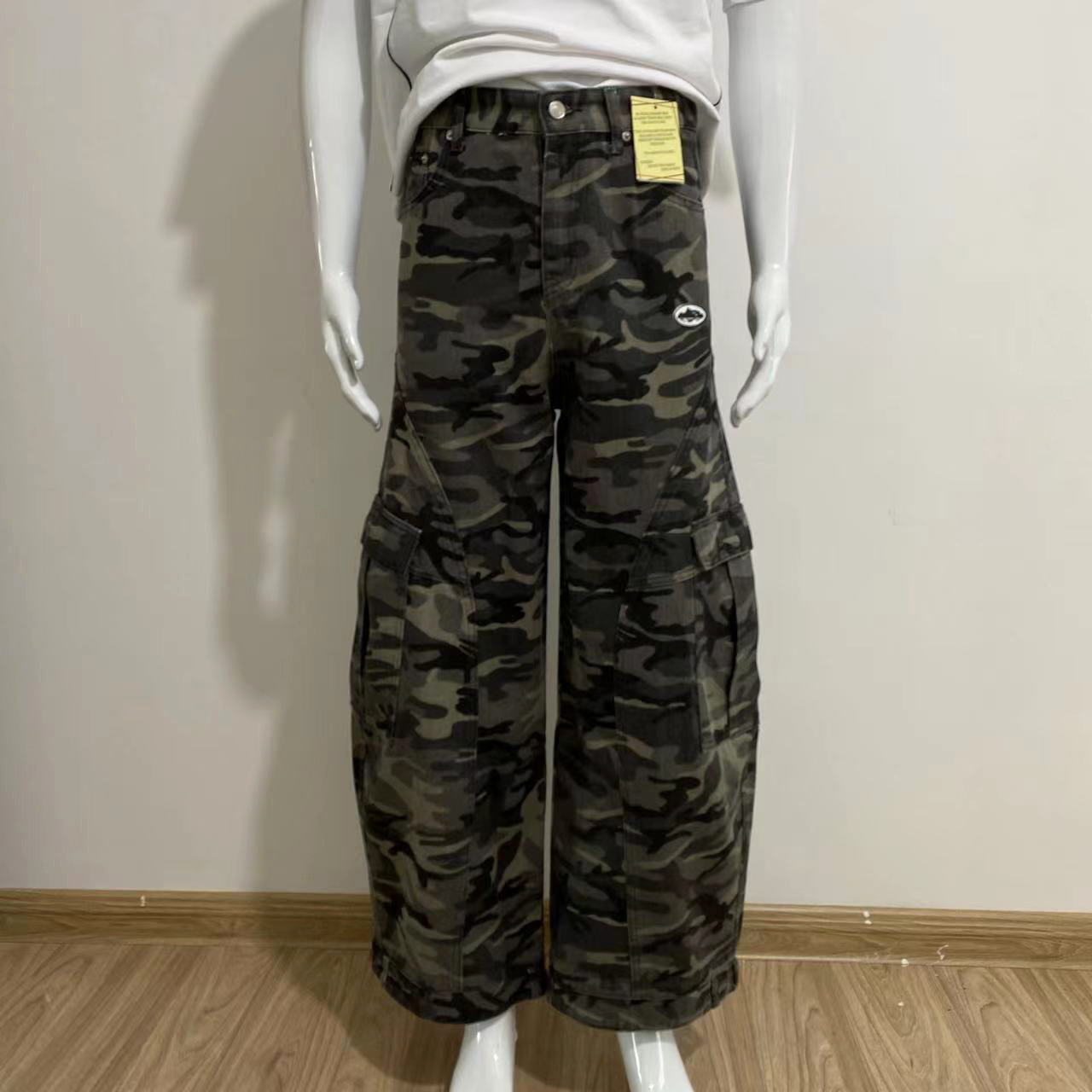 美式corteiz恶魔岛多口袋工装迷彩长裤short男女ins高街休闲裤子,男装,时尚工装裤,淘宝优惠券,粉丝福利购,淘宝优惠卷