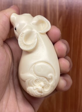 扭转乾坤中式风生肖牛动物工艺品